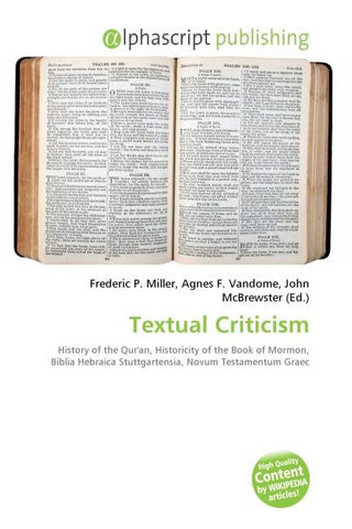 Textual Criticism