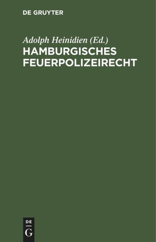 Hamburgisches Feuerpolizeirecht