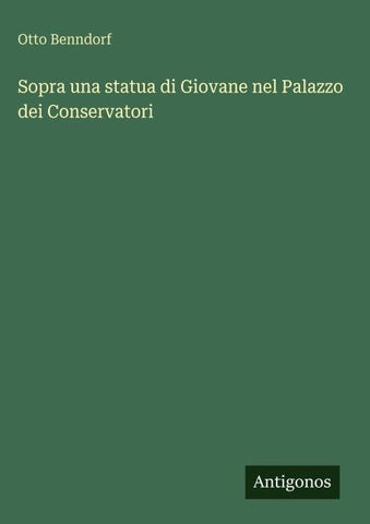 Sopra una statua di Giovane nel Palazzo dei Conservatori