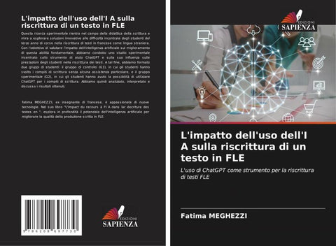 L'impatto dell'uso dell'I A sulla riscrittura di un testo in FLE