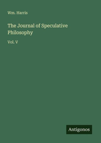 The Journal of Speculative Philosophy