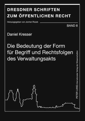 Die Bedeutung der Form für Begriff und Rechtsfolgen des Verwaltungsakts