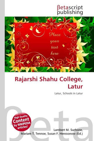 Rajarshi Shahu College, Latur