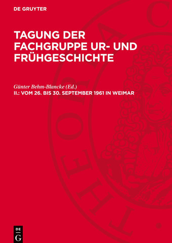 vom 26. bis 30. September 1961 in Weimar
