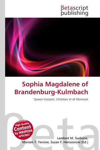 Sophia Magdalene of Brandenburg-Kulmbach