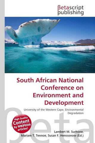 South African National Conference on Environment and Development