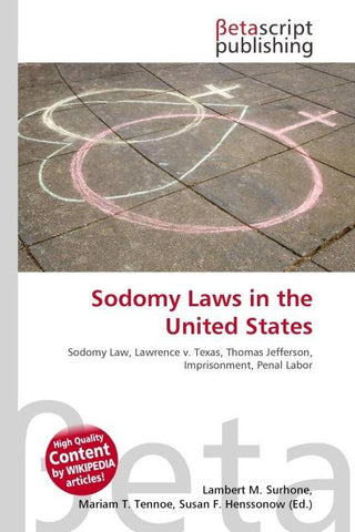 Sodomy Laws in the United States