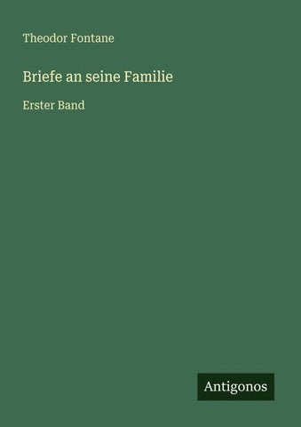 Briefe an seine Familie