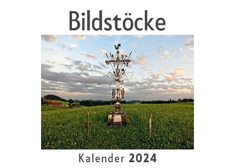 Bildstöcke (Wandkalender 2024, Kalender DIN A4 quer, Monatskalender im Querformat mit Kalendarium, Das perfekte Geschenk)