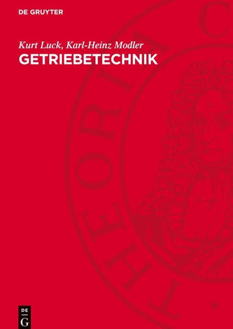 Getriebetechnik