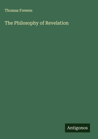 The Philosophy of Revelation