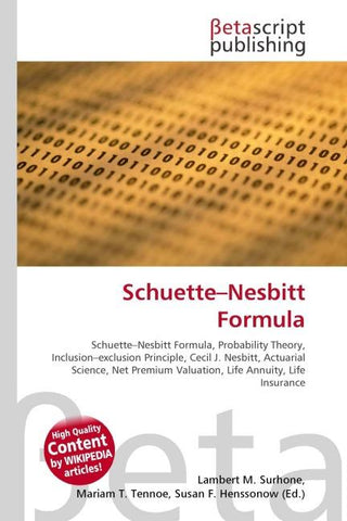 Schuette-Nesbitt Formula