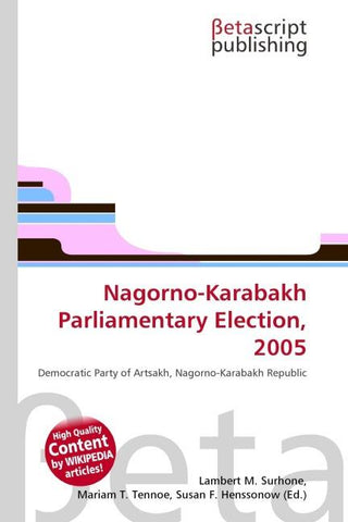 Nagorno-Karabakh Parliamentary Election, 2005