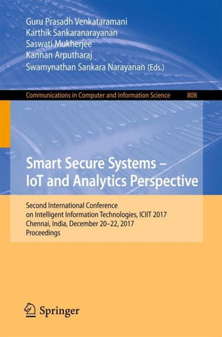 Smart Secure Systems – IoT and Analytics Perspective
