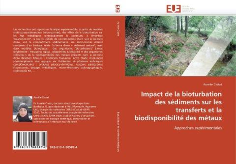 Impact de la bioturbation des sédiments sur les transferts et la biodisponibilité des métaux