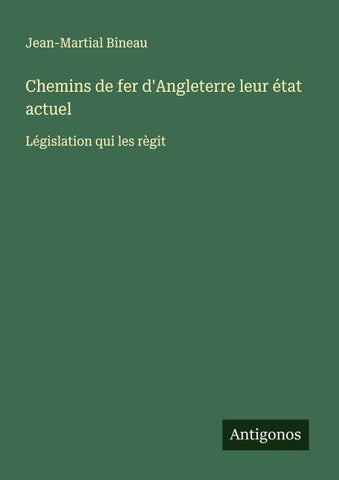 Chemins de fer d'Angleterre leur état actuel