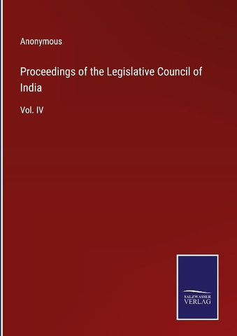 Proceedings of the Legislative Council of India