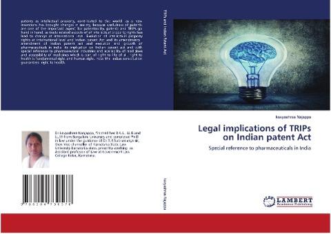 Legal implications of TRIPs on Indian patent Act