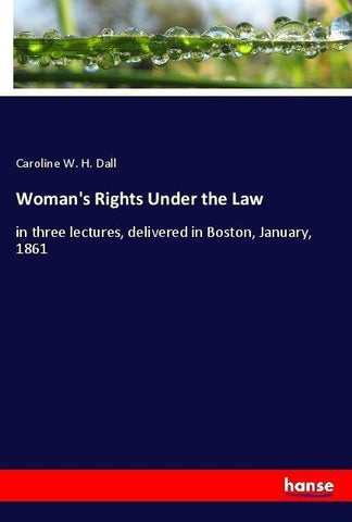 Woman's Rights Under the Law