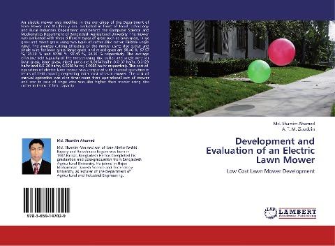 Development and Evaluation of an Electric Lawn Mower