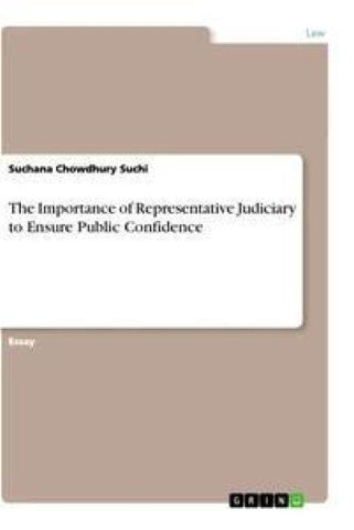 The Importance of Representative Judiciary to Ensure Public Confidence