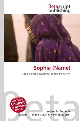 Sophia (Name)