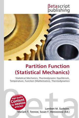 Partition Function (Statistical Mechanics)