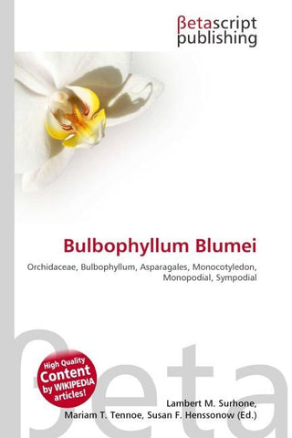 Bulbophyllum Blumei