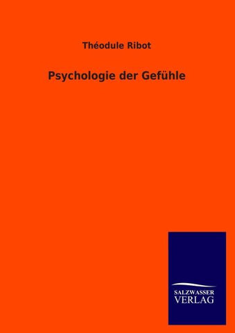 Psychologie der Gefühle
