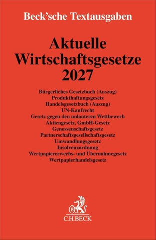 Aktuelle Wirtschaftsgesetze 202