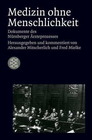 Medizin ohne Menschlichkeit