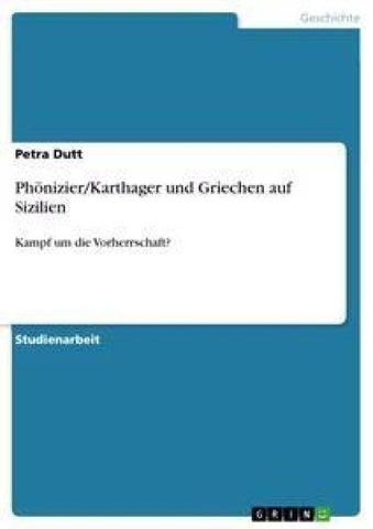 Phönizier/Karthager und Griechen auf Sizilien