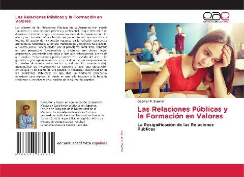 Las Relaciones Públicas y la Formación en Valores