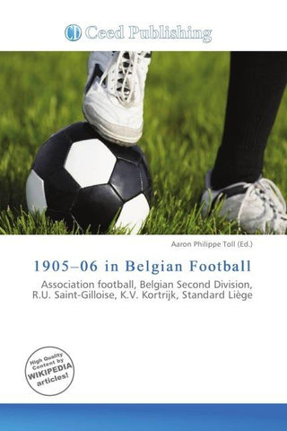 1905-06 in Belgian Football
