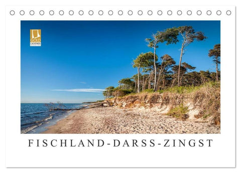 Fischland - Darß - Zingst: Zwischen Meer und Bodden (Tischkalender 2026 DIN A5 quer), CALVENDO Monatskalender