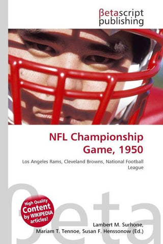 NFL Championship Game, 1950