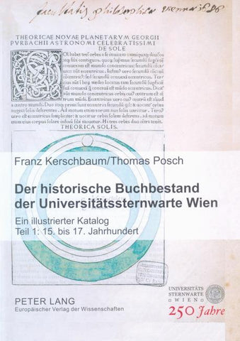 Der historische Buchbestand der Universitätssternwarte Wien