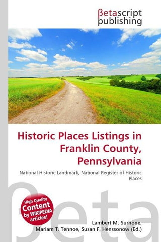 Historic Places Listings in Franklin County, Pennsylvania