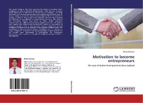 Motivation to become entrepreneurs