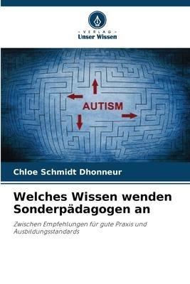 Welches Wissen wenden Sonderpädagogen an