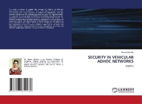 SECURITY IN VEHICULAR ADHOC NETWORKS