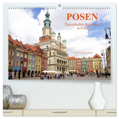 Posen - Traumhaftes Reiseziel in Polen (hochwertiger Premium Wandkalender 2026 DIN A2 quer), Kunstdruck in Hochglanz