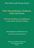 Über Orientalismus, Moderne, Staat und Islam