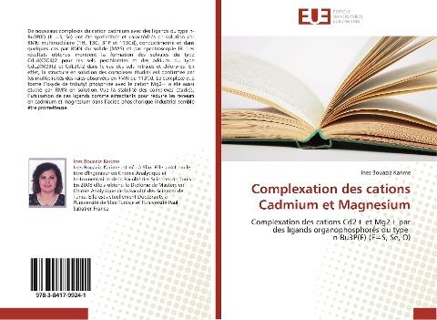 Complexation des cations Cadmium et Magnesium