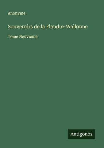 Souvernirs de la Flandre-Wallonne