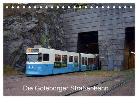 Die Göteborger Straßenbahn (Tischkalender 2026 DIN A5 quer), CALVENDO Monatskalender