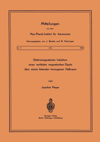 Elektromagnetische Induktion eines vertikalen magnetischen Dipols über einem leitenden homogenen Halbraum
