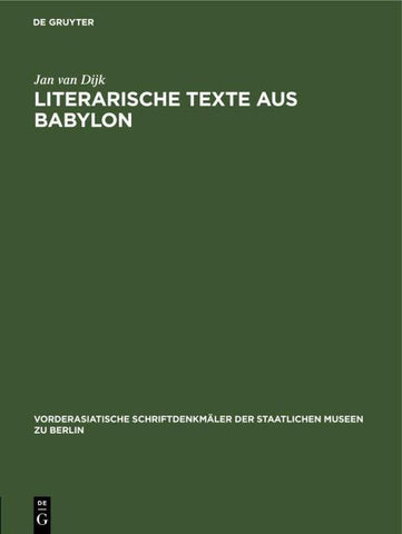 Literarische Texte aus Babylon
