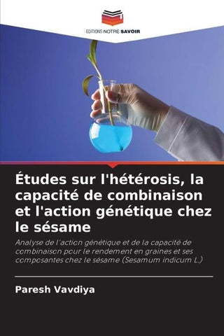 Études sur l'hétérosis, la capacité de combinaison et l'action génétique chez le sésame