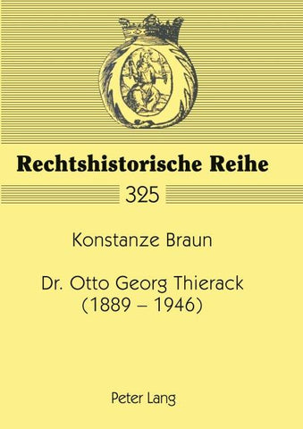 Dr. Otto Georg Thierack- (1889-1946)